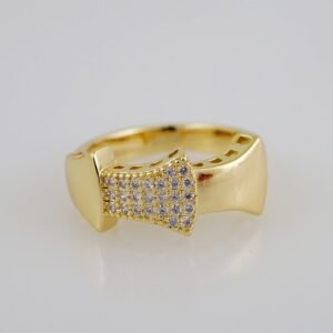 Women Ring/ Anillos Damas/  14K Real Color/  Zircon Stone// R345