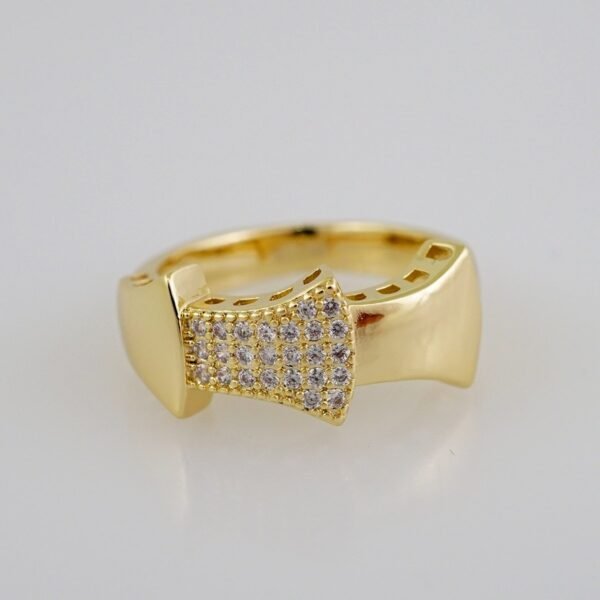 Women Ring/ Anillos Damas/  14K Real Color/  Zircon Stone// R345