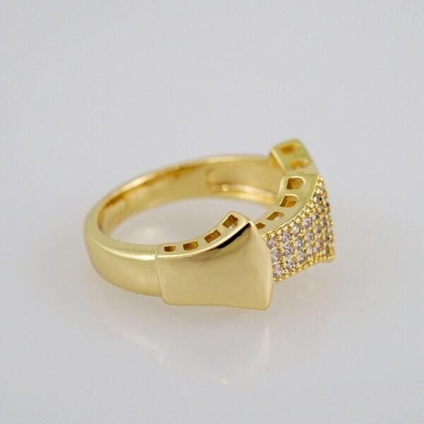 Women Ring/ Anillos Damas/  14K Real Color/  Zircon Stone// R345 - Image 2
