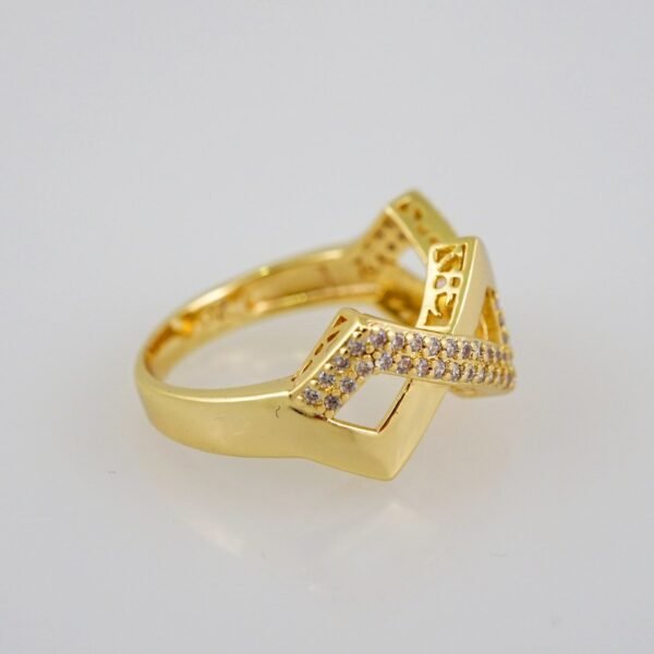 Women Ring/ Anillos Damas/  14K Real Color/  Zircon Stone// R347 - Image 2
