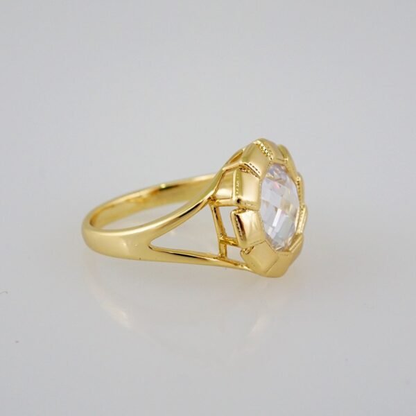 Women Ring/ Anillos Damas/  14K Real Color/  Zircon Stone// R348 - Image 2