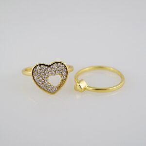 Women Ring/ Anillos Damas/  14K Real Color/  Zircon Stone// R357