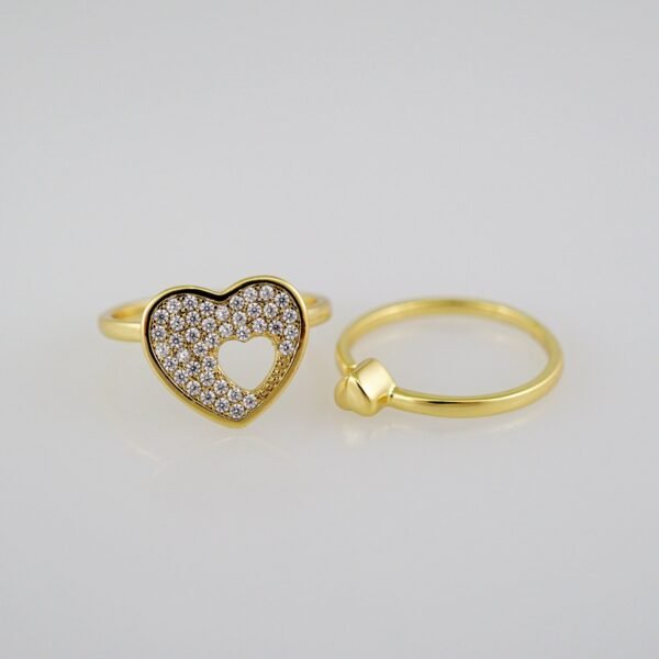 Women Ring/ Anillos Damas/  14K Real Color/  Zircon Stone// R357