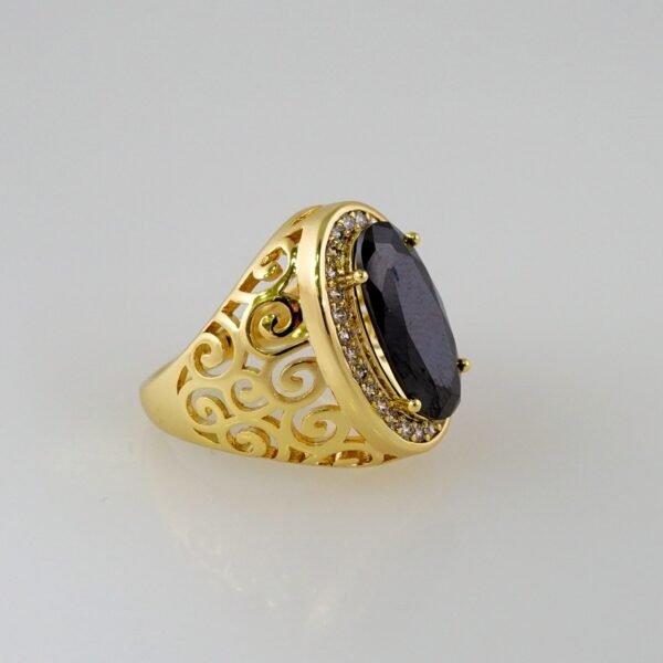 Women Ring/ Anillos Damas/  14K Real Color/  Zircon Stone// R360 - Image 2