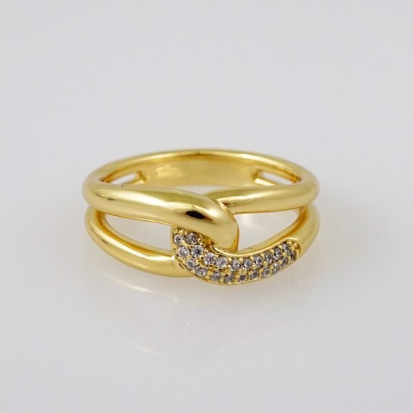 Women Ring/ Anillos Damas/  14K Real Color/  Zircon Stone// R365