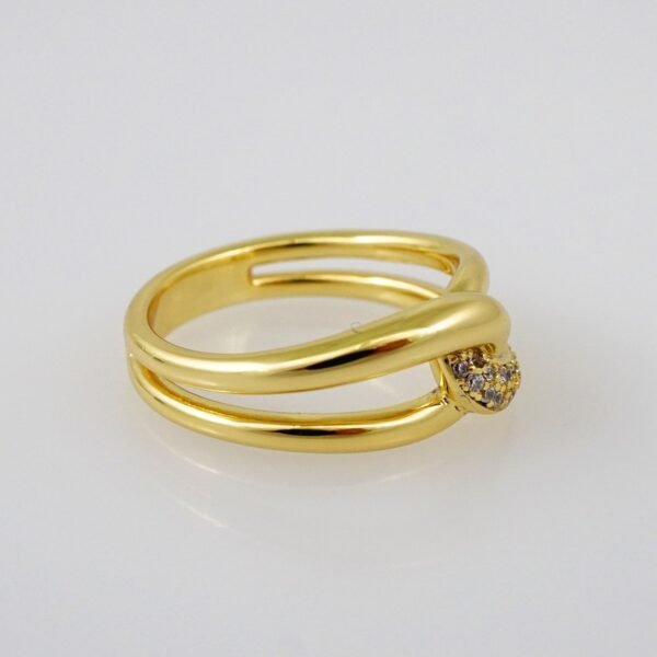 Women Ring/ Anillos Damas/  14K Real Color/  Zircon Stone// R365 - Image 2