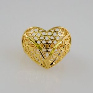Women Ring/ Anillos Damas/  14K Real Color/  Plain// R385