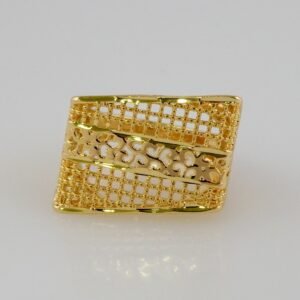 Women Ring/ Anillos Damas/  14K Real Color/  Plain// R387