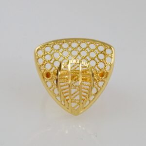 Women Ring/ Anillos Damas/  14K Real Color/  Plain// R388