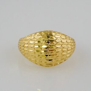 Women Ring/ Anillos Damas/  14K Real Color/  Plain// R390