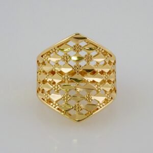 Women Ring/ Anillos Damas/  14K Real Color/  Plain// R391