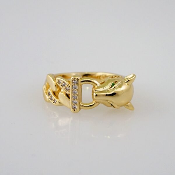 Women Ring/ Anillos Damas/  14K Real Color/ Zircon Stone// R397