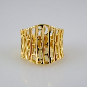 Women Ring/ Anillos Damas/  14K Real Color/  Plain// R417