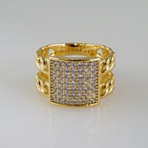 Women Ring/ Anillos Damas/  14K Real Color/  Zircon Stone// R426