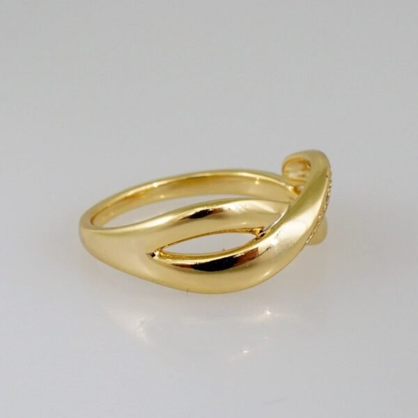Women Ring/ Anillos Damas/  14K Real Color/  Zircon Stone// R428 - Image 2