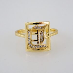 Women Ring/ Anillos Damas/  14K Real Color/  Zircon Stone// R431