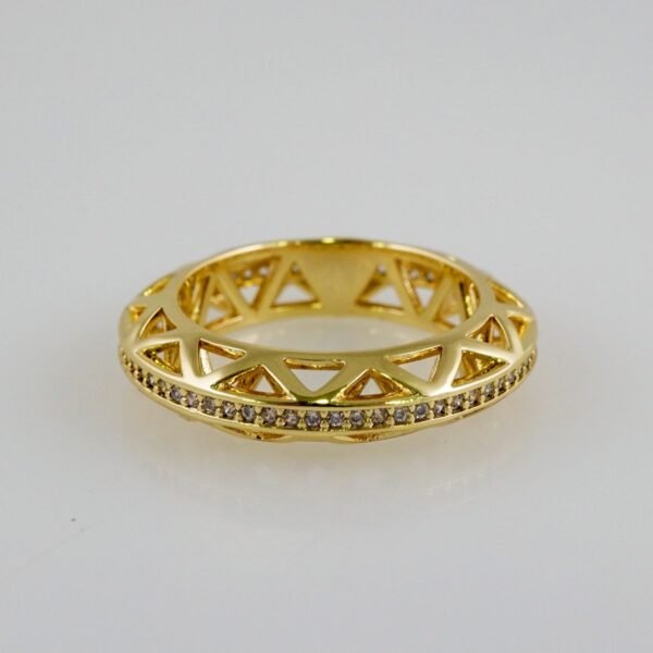 Women Ring/ Anillos Damas/  14K Real Color/  Zircon Stone// R438