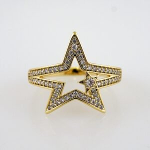 Women Ring/ Anillos Damas/  14K Real Color/  Zircon Stone// R455