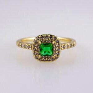 Women Ring/ Anillos Damas/  14K Real Color/ Zircon Stone// R472