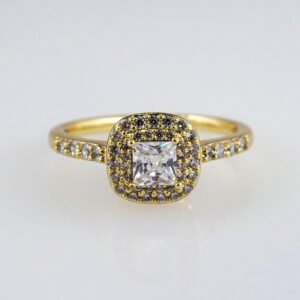 Women Ring/ Anillos Damas/  14K Real Color/  Zircon Stone// R473