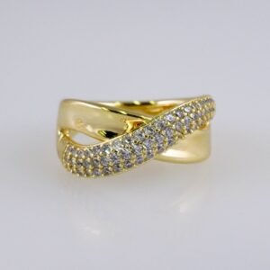 Women Ring/ Anillos Damas/  14K Real Color/  Zircon Stone// R480