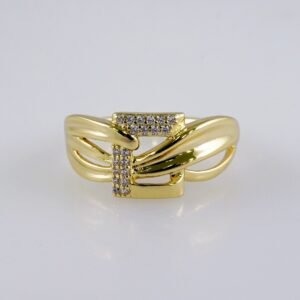 Women Ring/ Anillos Damas/  14K Real Color/  Zircon Stone// R484