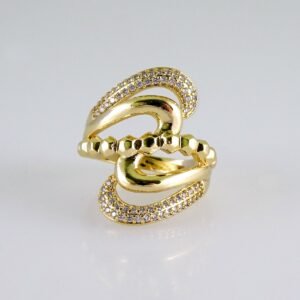 Women Ring/ Anillos Damas/  14K Real Color/  Zircon Stone// R542