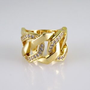 Women Ring/ Anillos Damas/  14K Real Color/  Zircon Stone// R545