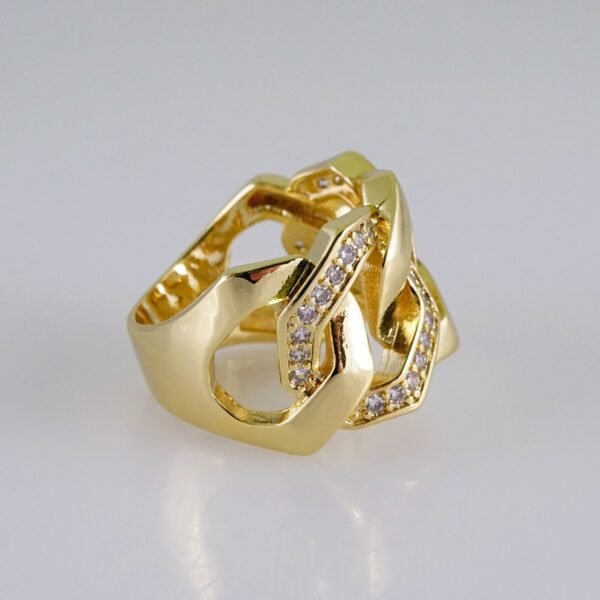 Women Ring/ Anillos Damas/  14K Real Color/  Zircon Stone// R545 - Image 2