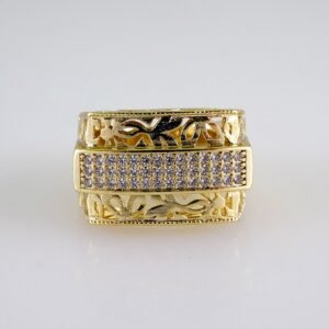 Women Ring/ Anillos Damas/  14K Real Color/  Zircon Stone// R547