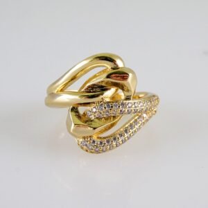 Women Ring/ Anillos Damas/  14K Real Color/  Zircon Stone// R548