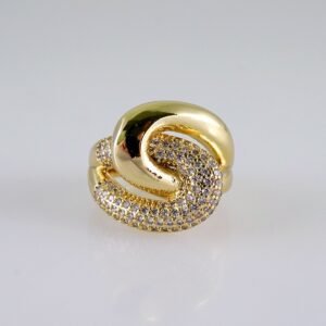Women Ring/ Anillos Damas/  14K Real Color/  Zircon Stone// R550