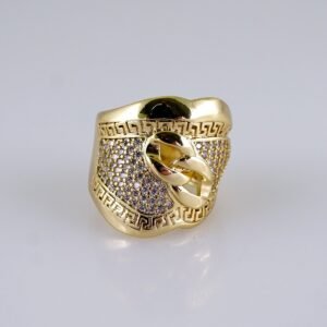 Women Ring/ Anillos Damas/  14K Real Color/  Zircon Stone// R552