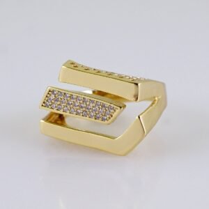 Women Ring/ Anillos Damas/  14K Real Color/  Zircon Stone// R555