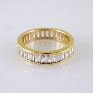 Women Ring/ Anillos Damas/ 14K Real Color/ Zircon Stone// R578