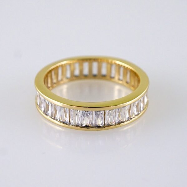 Women Ring/ Anillos Damas/ 14K Real Color/ Zircon Stone// R578