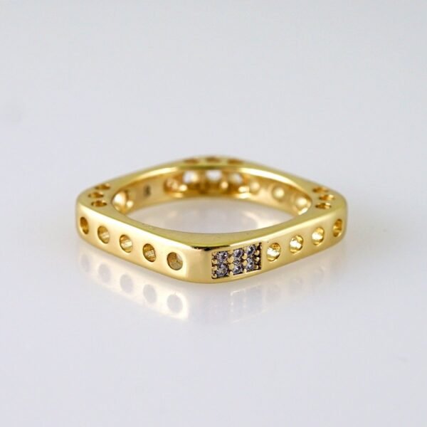 Women Ring/ Anillos Damas/  14K Real Color/ Zircon Stone// R587