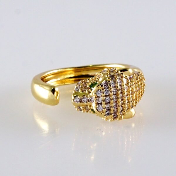 Women Ring/ Anillos Damas/ 14K Real Color/ Zircon Stone// R601