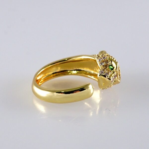 Women Ring/ Anillos Damas/ 14K Real Color/ Zircon Stone// R601 - Image 2