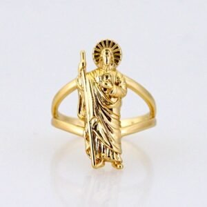 Women Ring/ Anillos Damas/ 14K Real Color/ Plain// R617