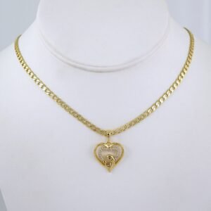 Cadenas & Colgantes/ Chain/Pendants/ Zircon Stone/ 14K Real Color/ 3mmx45cm// SET1300