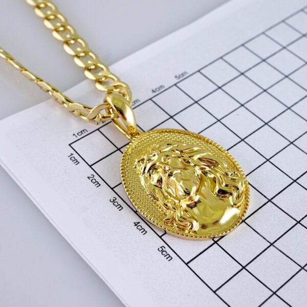Cadenas & Colgantes/ Chain/Pendants/ Plain/ 14K Real Color/ 8mmx60cm// SET1313 - Image 3