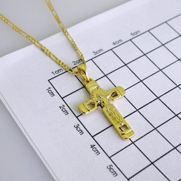 Cadenas & Colgantes/ Chain/Pendants/ Plain/ 14K Real Color/ 2mmx60cm// SET1316 - Image 3