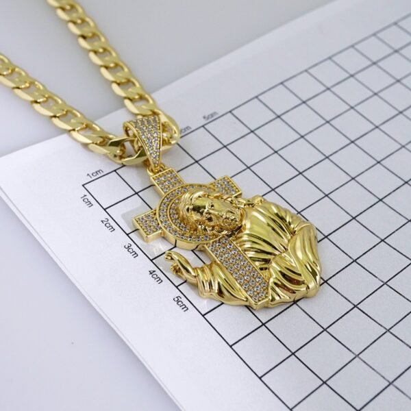 Cadenas & Colgantes/ Chain/Pendants/ Zircon Stone/ 14K Real Color/ 8mmx60cm// SET1318 - Image 3