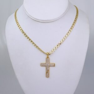 Cadenas & Colgantes/ Chain/Pendants/ Zircon Stone/ 14K Real Color/ 4mmx60cm// SET1320