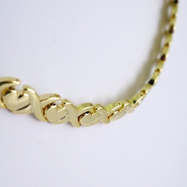 SET1360 Gargantilla - Choker/  14K Real Color-Plain/ 6mmX50cm - Image 2