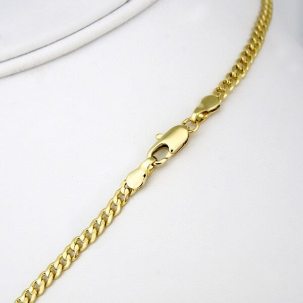 Cadenas & Colgantes/ Chain W/Pendants / 14K Real Color/ Zircon Stone/ 2mm X 45cm  FREE SHIPPING OVER $50.00 DOLLAR PURCHASE///SET44 - Image 3