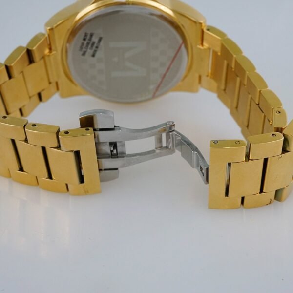 MEN’S MIYKON CLASSIC/  “GOLD STAINLESS STEEL”/  SILVER DIAL/  BATTERY// WMK10 - Image 3