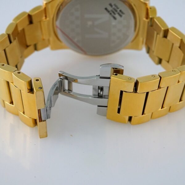 MEN’S MIYKON CLASSIC/ “GOLD STAINLESS STEEL”/  BLACK DIAL/  BATTERY// WMK11 - Image 3