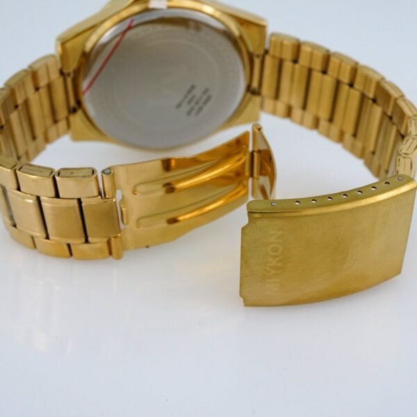 MEN’S MIYKON CLASSIC/  “GOLD STAINLESS STEEL”/  BLUE DIAL/  BATTERY// WMK13 - Image 3